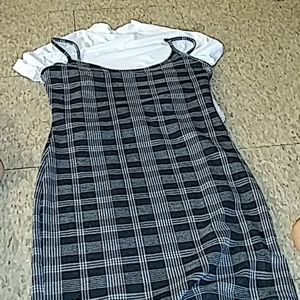 Black🖤 and white🤍 , dress, large